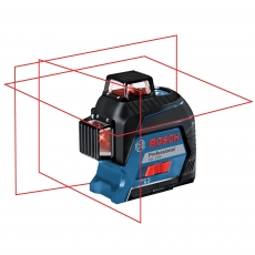 BOSCH GLL380 3 Plane Line Laser 4xAA Batteries