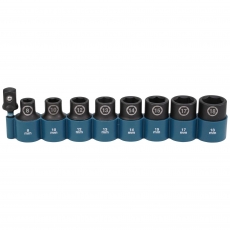 MAKITA E-16645 9 Piece 1/2" Impact Socket Set