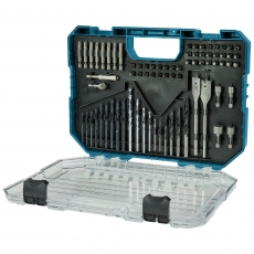 MAKITA E-15126 75 Piece Drill & Bit Set 1/4" Hex Drive MAKITA E-15126 75 Piece Drill & Bit Set 1/4" Hex Drive