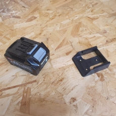 STEALTHMOUNTS BM-MK40-BLK-6 Makita 40v Battery Mounts Black