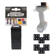 STEALTHMOUNTS TMSPACE-BLK-6 Tool Mount Black Spacers