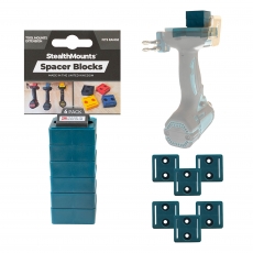 STEALTHMOUNTS TMSPACE-BLU-6 Tool Mount Blue Spacers