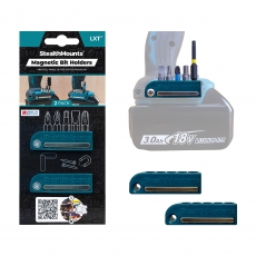 STEALTHMOUNTS BH-MK-BLU-2 Bit Holder - Makita Blue 2 Pack