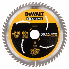 DEWALT DT99567 210x30mm 60T Xtreme Circular Saw Blade