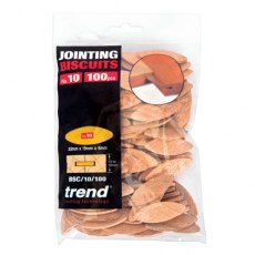 TREND BSC/10/100 Wooden Biscuits No.10 - Pack of 100