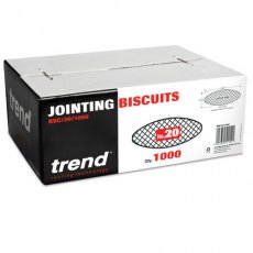 TREND BSC/20/1000 Wooden Biscuits No.20 - Pack of 1000