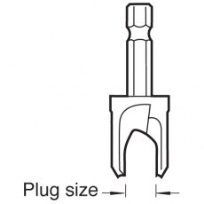 TREND Snappy - SNAP/PC/38 3/8" Plug Cutter