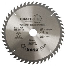TREND CSB/25048 250mm x 30mm 48T Craft Saw Blade
