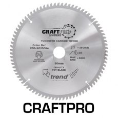 TREND CSB/AP16548 165mm x 20mm 48T Craft Blade Aluminium