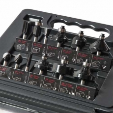 TREND SET/SS8X1/4TC 12pc Starter Cutter Set