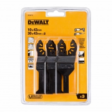DEWALT DT20713QZ Multi Tool 3 piece Accessory Set
