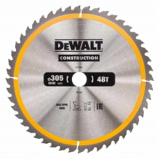 DEWALT DT1959 305x30mm 48T Construction Saw Blade