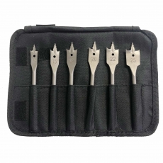 BOSCH 2608587793 6 Piece Selfcut flat Wood Bit Wrap
