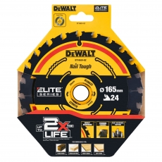 DEWALT DT10624QZ 165x20mm 24T Saw Blade (Cordless)