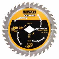 DEWALT DT40271QZ 190mm 36T Circular Saw Blade to fit DCS577