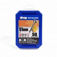 KREG  SML-C2-50-INT 51mm Coarse Washer Head Screws 50pk