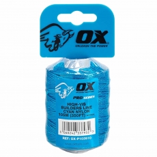OX TOOLS OX-P103510 100m/328ft Pro Cyan Brick Line