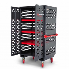 ARMORGARD FC6 Mobile Fittings Cabinet Mesh Design