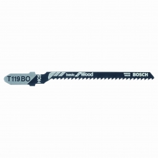 BOSCH 2608630310 Jigsaw blade T 119 BO Basic for Wood 5 pack