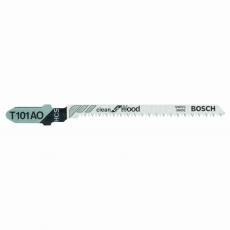 BOSCH 2608630031 Jigsaw blade T 101 AO Clean for Wood 5 pack