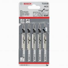 BOSCH 2608630030 Jigsaw blade T 101 B Clean for Wood