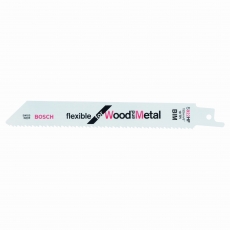 BOSCH Sabre saw blade S 922 HF Flexible for Wood and Metal 5 pack