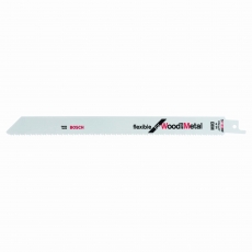 BOSCH Sabre saw blade S 1122 HF Flexible for Wood and Metal