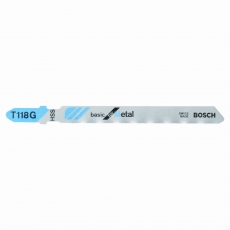 BOSCH Jigsaw blade T 118 G Basic for Metal 5 pack