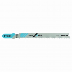 BOSCH Jigsaw blade T 118 B Basic for Metal 5 pack