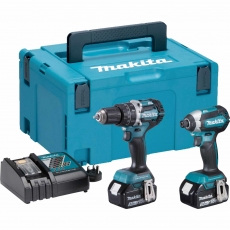 MAKITA DLX2180TJ 18v DHP484/DTD153 Twin Pack with 2x5ah Li-ion batteries