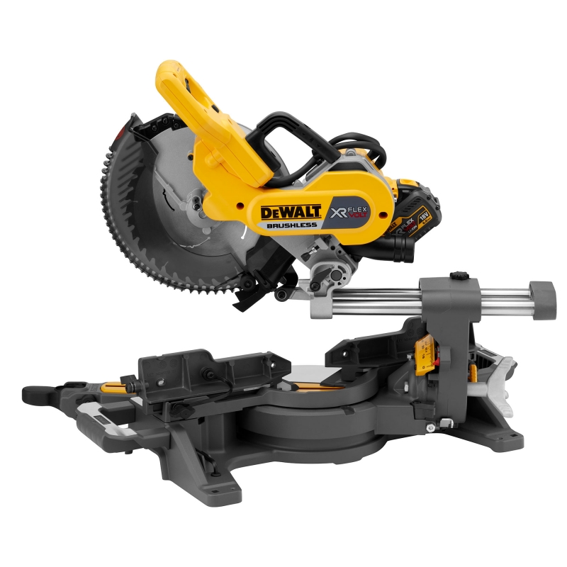 DEWALT DEWALT DCS727T2 54v 250mm Brushless FlexVolt Mitre Saw 2x6ah batteries