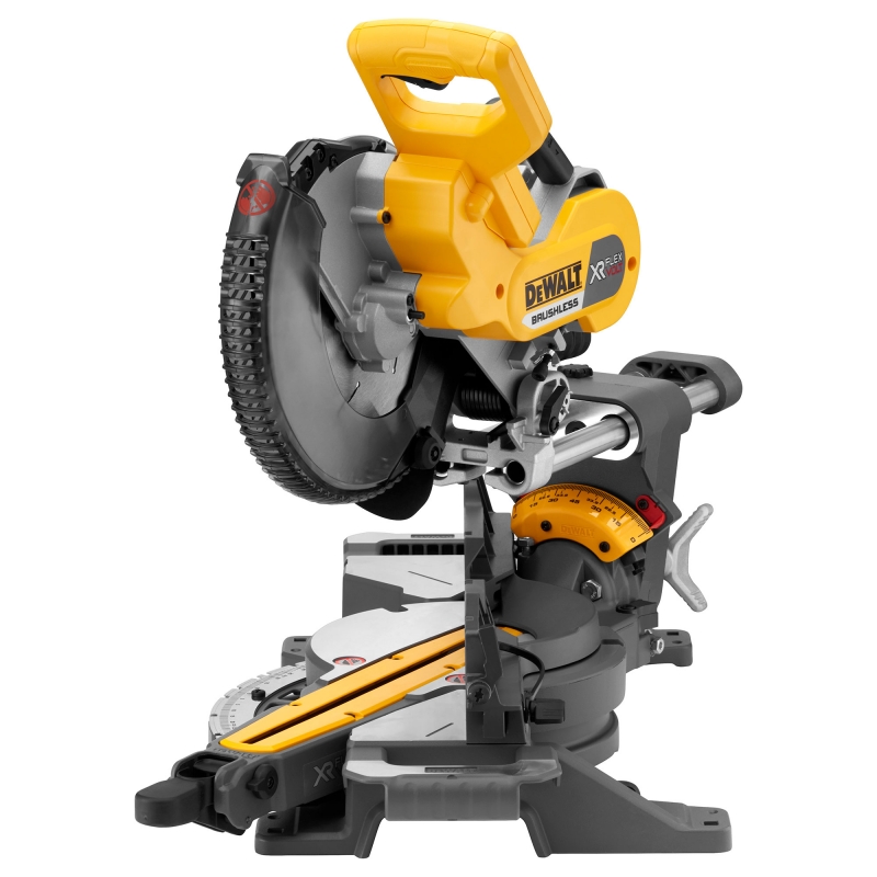 DEWALT DEWALT DCS727T2 54v 250mm Brushless FlexVolt Mitre Saw 2x6ah batteries
