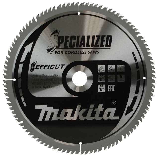 MAKITA MAKITA B-67278 305x30mm 100T Efficut Saw Blade