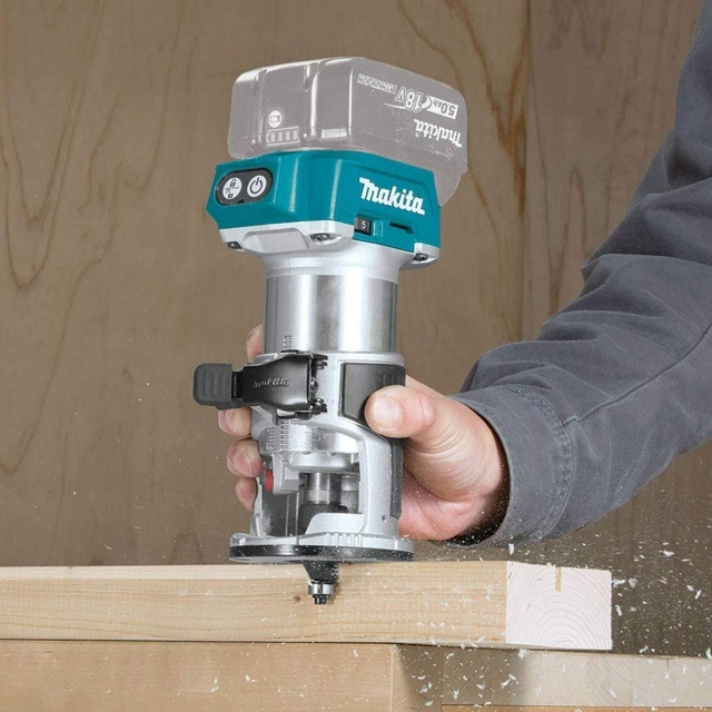 MAKITA MAKITA DRT50ZJ 18v Brushless Router/Trimmer BODY in Makpac Case
