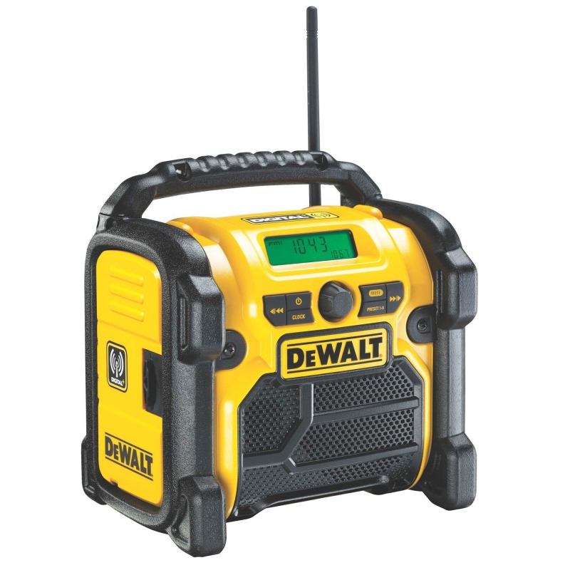 DEWALT DEWALT DCR020 10.8v/14.4v/18v XR Compact DAB Radio