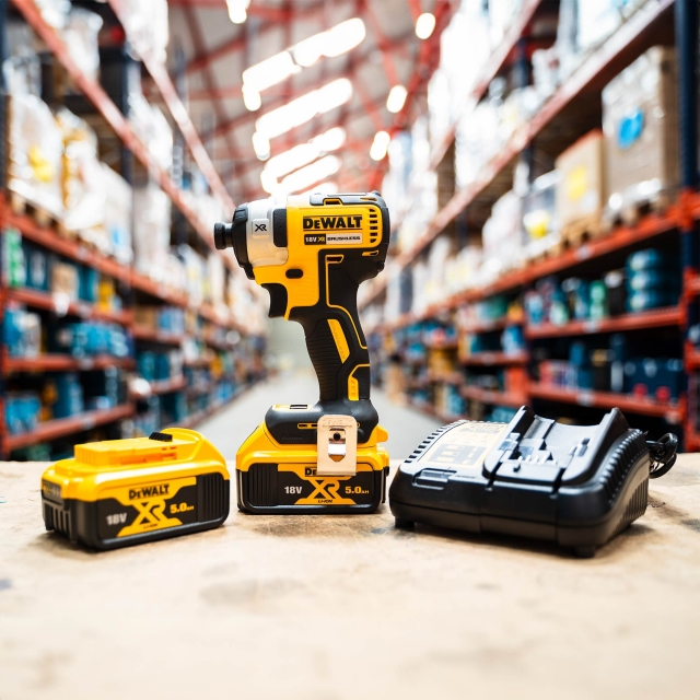 DEWALT DEWALT DCF887P2 18v Brushless Impact Driver with 2x5ah Li-ion batteries