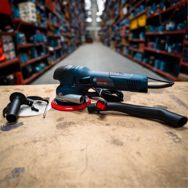 BOSCH BOSCH GET75-150 240v 150mm Random Orbit Sander