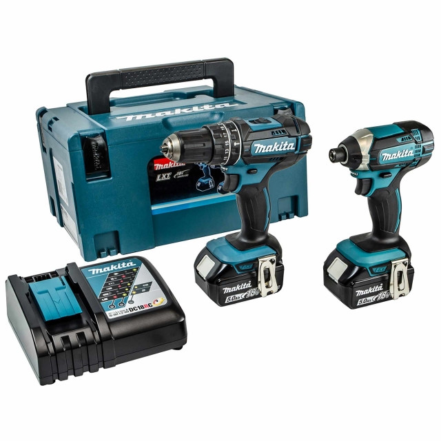 MAKITA MAKITA DLX2131TJ 18v DHP482/DTD152 Twin Pack with 2x5ah batteries