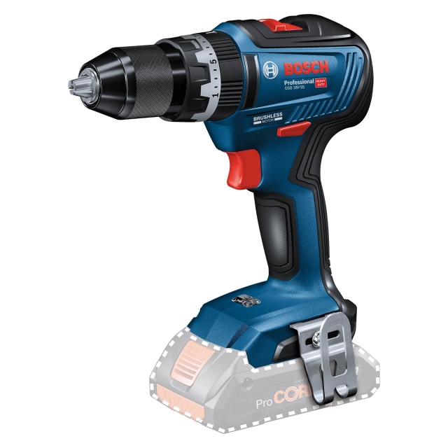BOSCH BOSCH GSB18V-55 18v Brushless Combi Drill BODY + Case