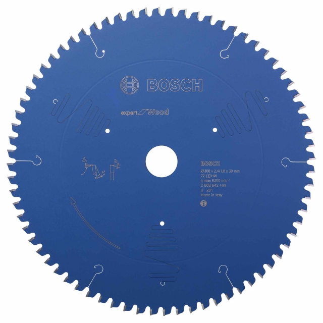 BOSCH BOSCH 2608642499 300mm x 30mm 72T Saw Blade