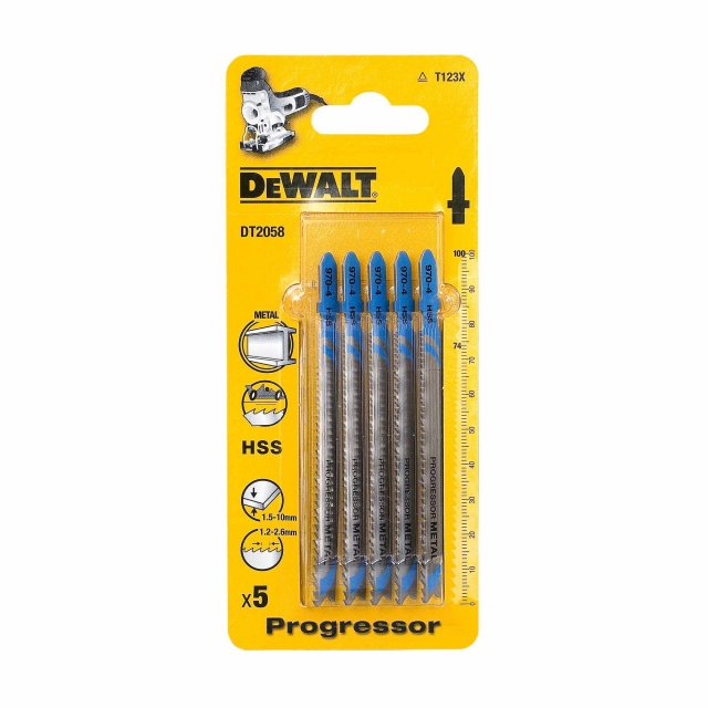 DEWALT DEWALT DT2058QZ Jigsaw Blades Metal-Progressor 5 pack