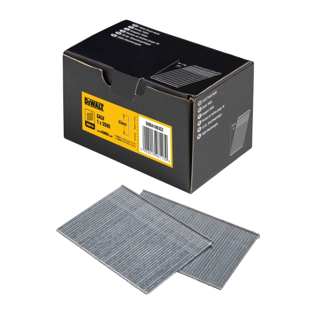DEWALT DEWALT DNBA1663GZ 63mm 16G Finish Nails (2500)