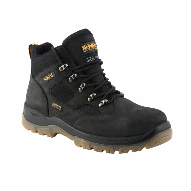 STERLING SAFETYWEAR DEWALT Challenger Sympatex Black Boot