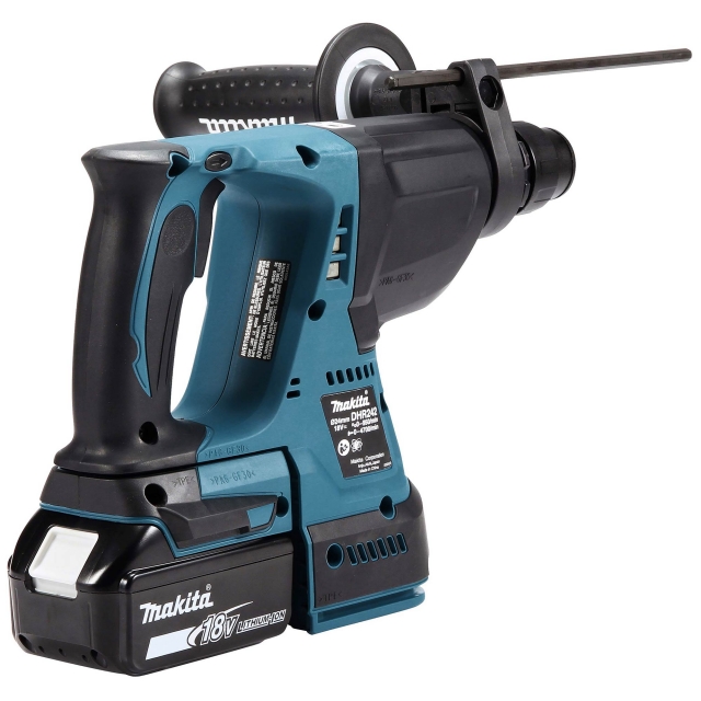 MAKITA MAKITA DHR242RTJ 18v Brushless SDS Rotary Hammer Drill with 2x5ah Batteries