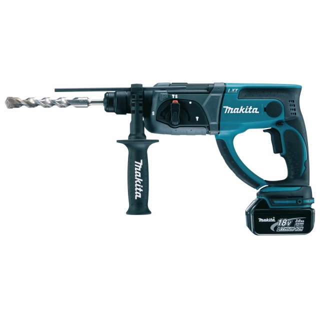 MAKITA MAKITA DHR202RTJ 18v SDS Plus Rotary Hammer Drill with 2x5ah Batteries
