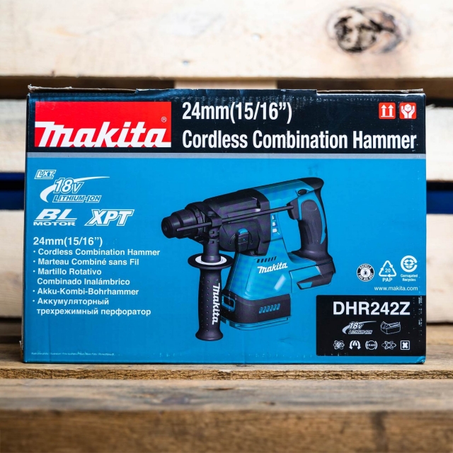 MAKITA MAKITA DHR242Z 18v Brushless SDS Plus Rotary Hammer Drill BODY ONLY