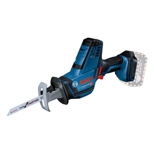 BOSCH BOSCH GSA18VLICNCG 18v Compact Sabre Saw BODY ONLY with Carry Case