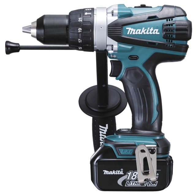 MAKITA MAKITA DHP458RTJ 18v Combi Drill with 2x5ah Batteries