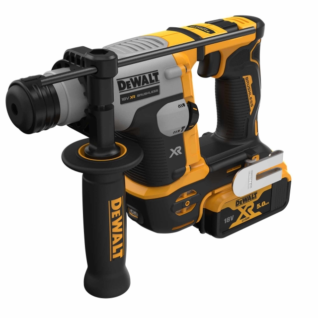 DEWALT DEWALT DCH172P2 18v Brushless Compact SDS Plus Hammer Drill with 2x5ah Batteries