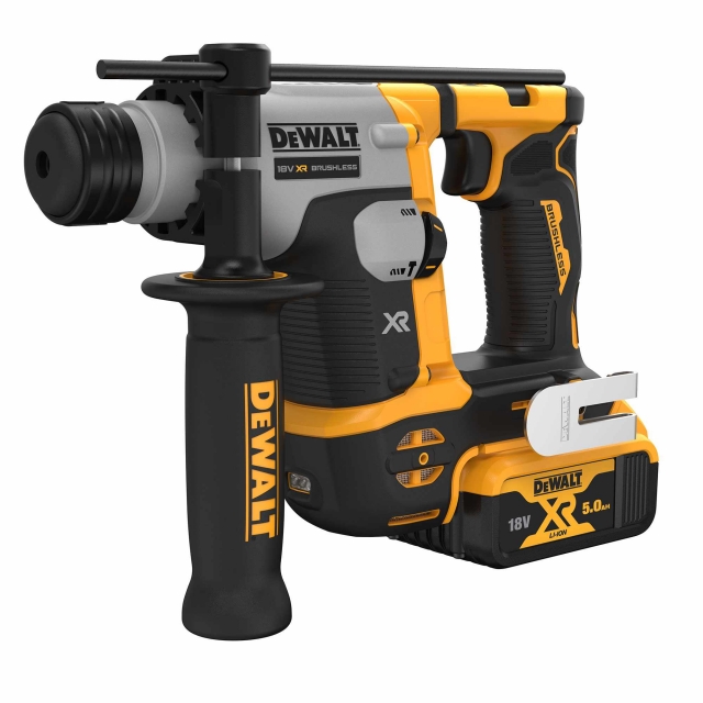 DEWALT DEWALT DCH172P2 18v Brushless Compact SDS Plus Hammer Drill with 2x5ah Batteries